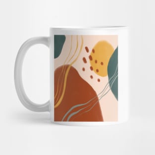 Abstract Bohemian Shapes 20 Mug